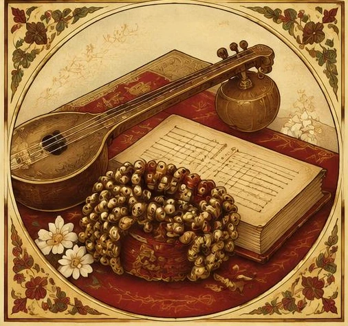 Illustration of a classical artist’s years of learning